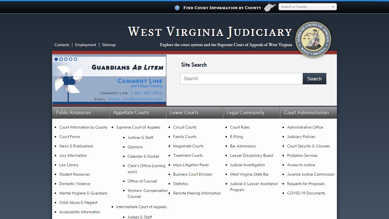 West Virginia Judiciary - Supreme Court of Appeals of West Virginia